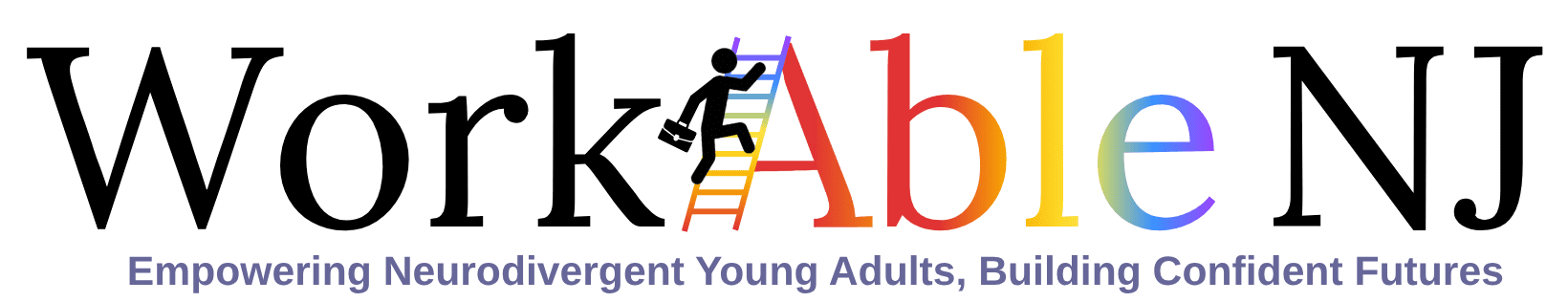 WorkAble NJ logo with empowering message.